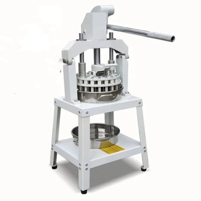 Stainless Steel Manual Dough Divider 36 Portions for Bakeries Cake Shops Biscuits and Burgers