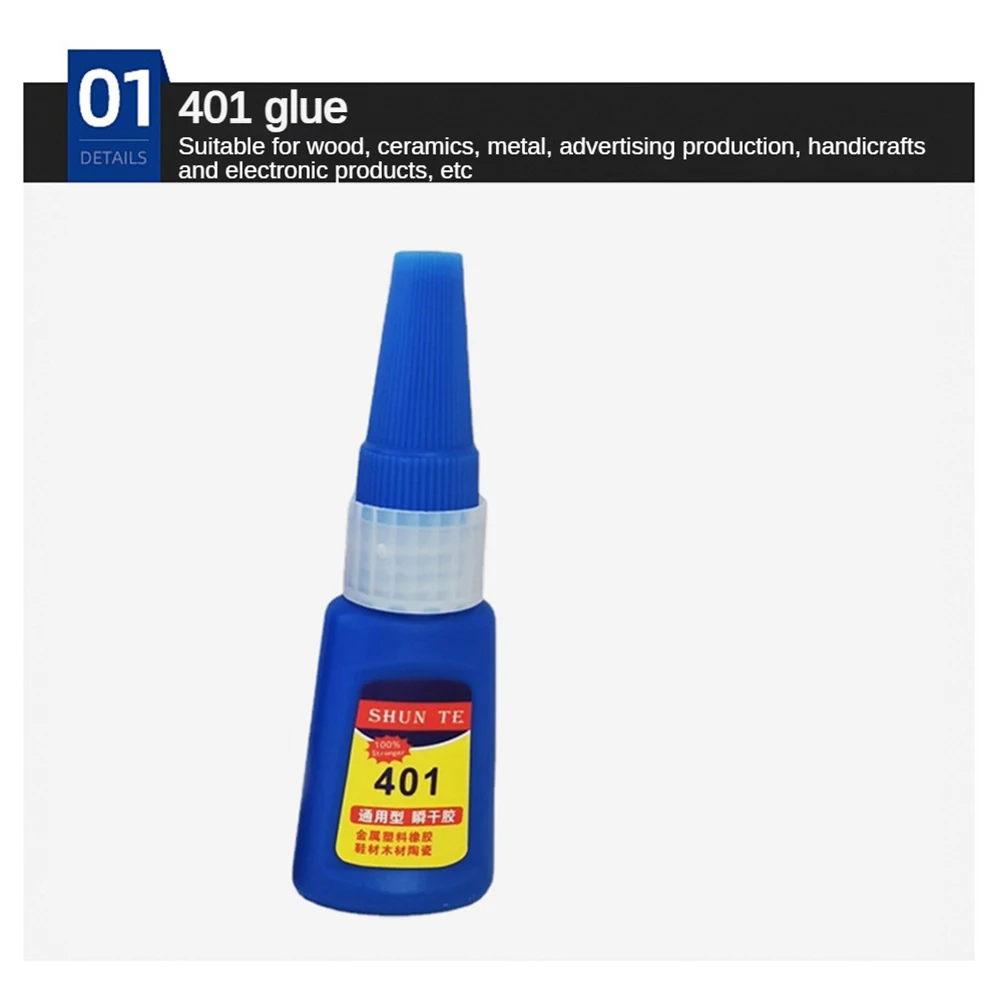 1~10PCS Glue Useful Quick Drying Multipurpose Does Not Hurt Hands Easy To Use Ceramic Restoration Instant Glue Durable