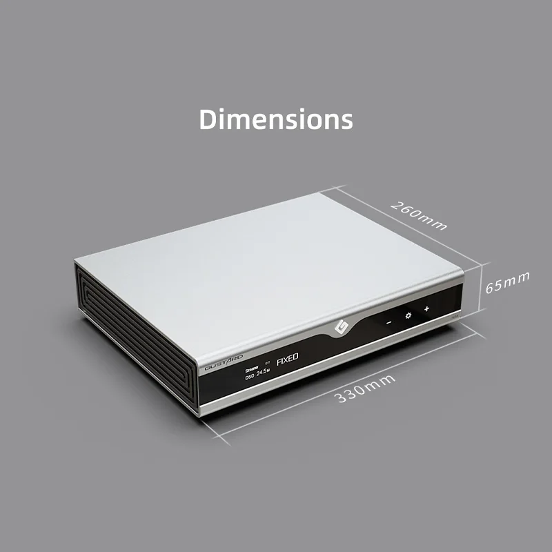 Gustard R26 II Decoder 26 Bit Network Streamng DAC Fully Discrete R2R BT5.1 DSD512 PCM768kHz with Remote Control