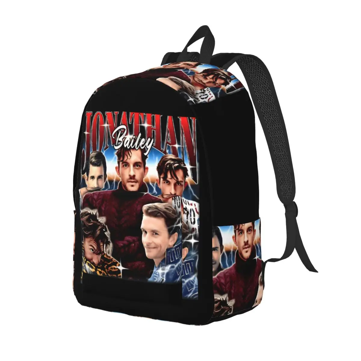 Fiyero Jonathan Bailey Wicked Backpack Elementary High College School Student Bookbag Teens Daypack Lightweight