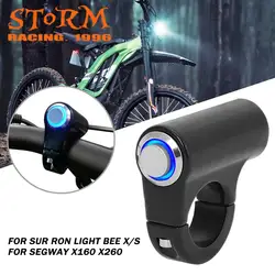 Przełącznik awaryjny reflektorów motocyklowych Plug and Play do elektrycznego roweru motocrossowego Segway Sur-Ron Surron X160 X260 Light Bee S X