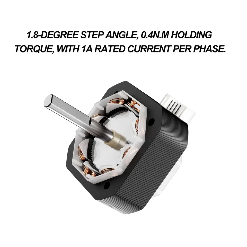Creality 42-34 Schrittmotor – 0,8 A, 1,8°, 0,4 N·m – Für Ender-3 (X/Y/Z) & CR-10 (Z-Achse) – Leise & Präzise