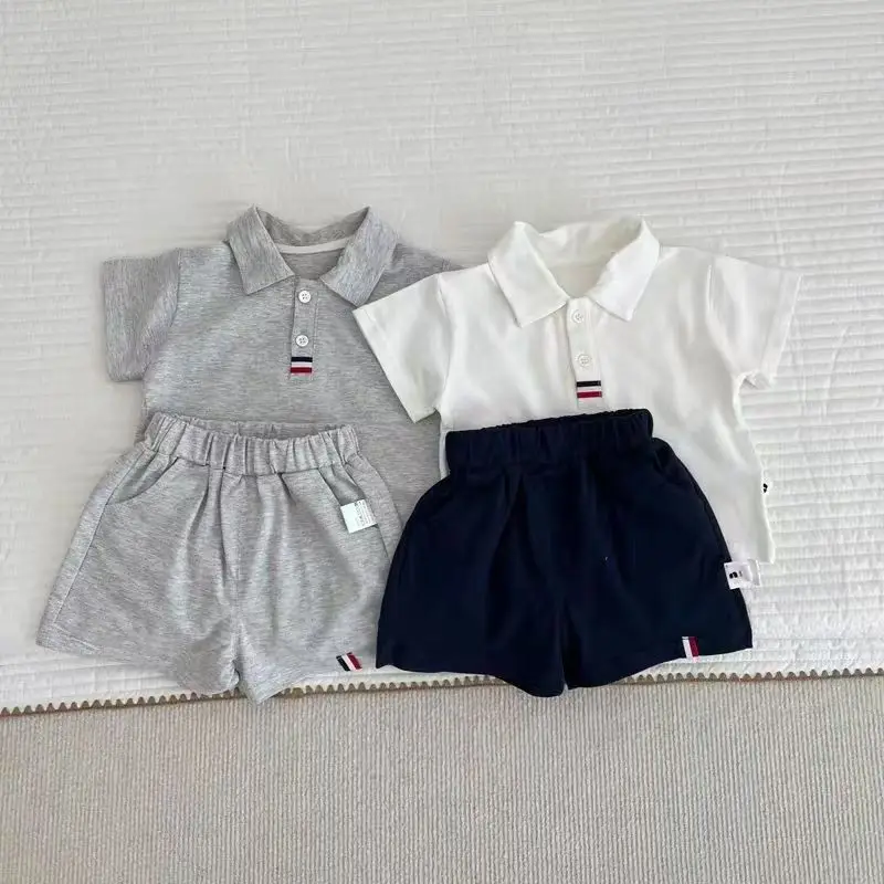 New Summer Baby Clothes Suit Children Boys T-Shirt Shorts 2Pcs/Sets Kids Clothing Infant Casual Sports Costume Toddler Outfits