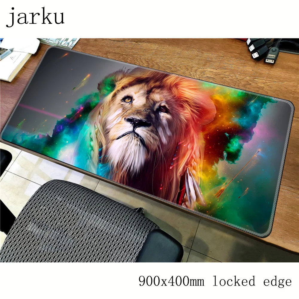 Cats cute mouse pad gamer Tiger 900x400x2mm notbook mouse mat Leopard gaming mousepad pad mouse desk padmouse accessories