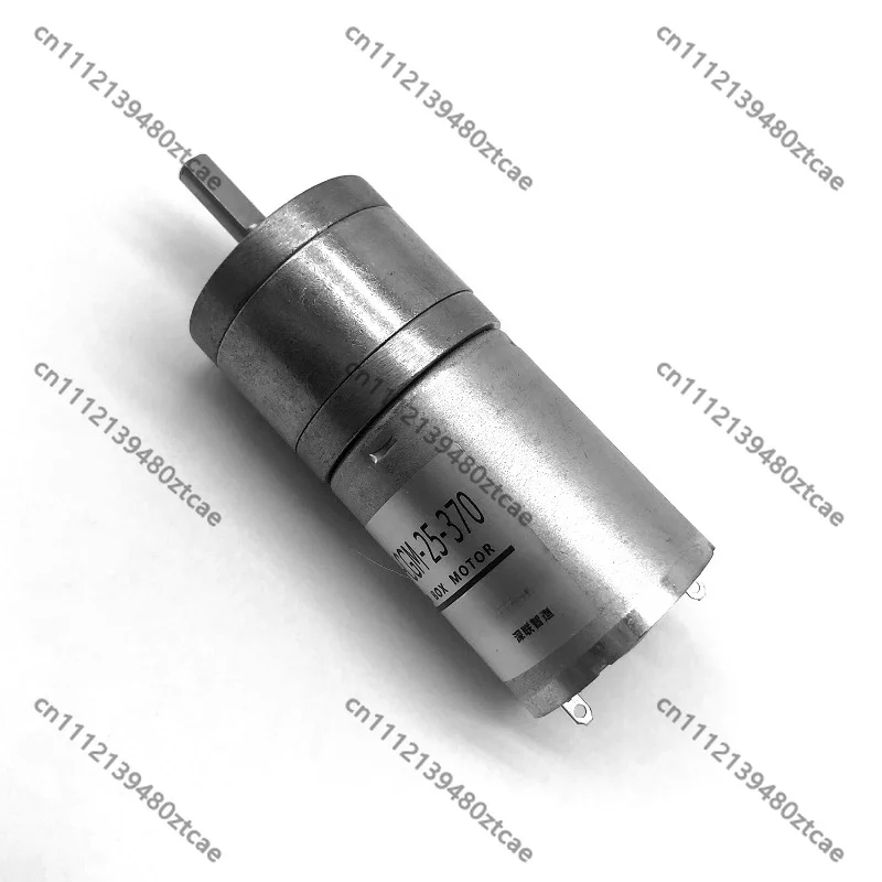CGM-25-370 DC Brushed Geared Motor 12V 25mm High Torque Micro Motor DIY Drive Parts