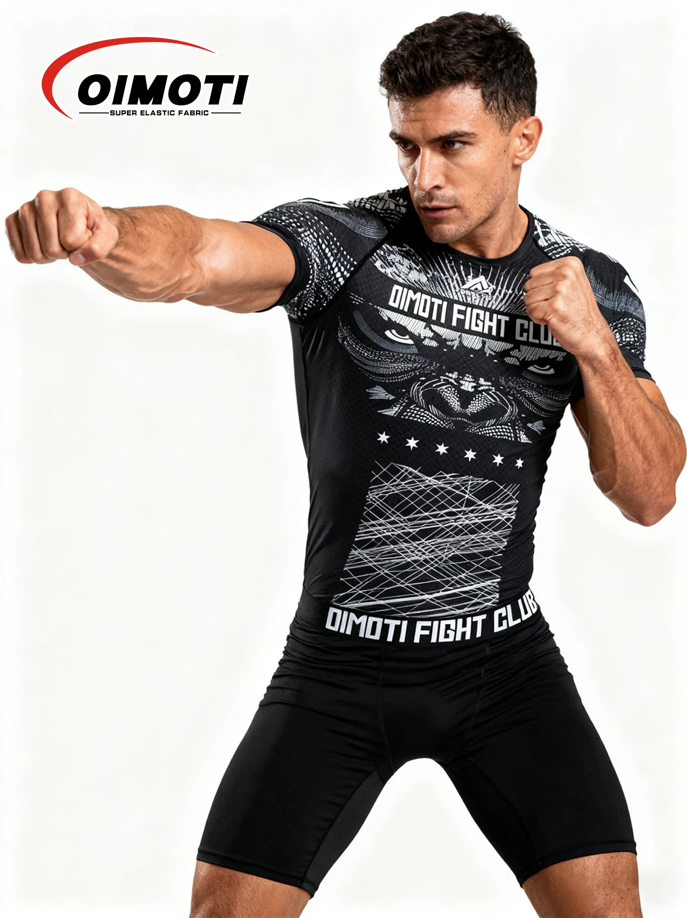 تي شيرت رجالي للجري مضغوط سريع الجفاف، تي شيرت رياضي للياقة البدنية بأكمام قصيرة، ملابس لياقة بدنية مرنة وضيقة