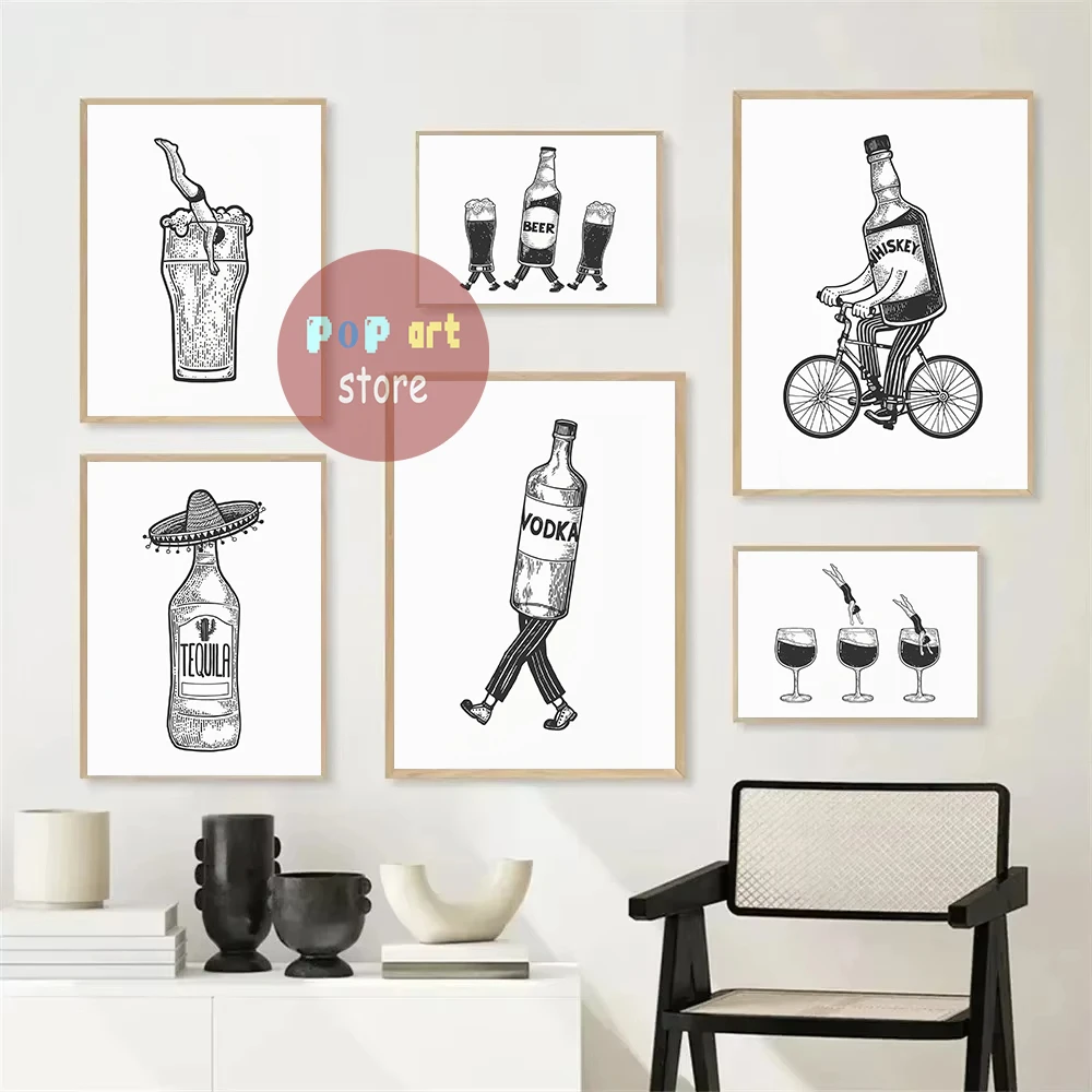 Abstract Line Art B…