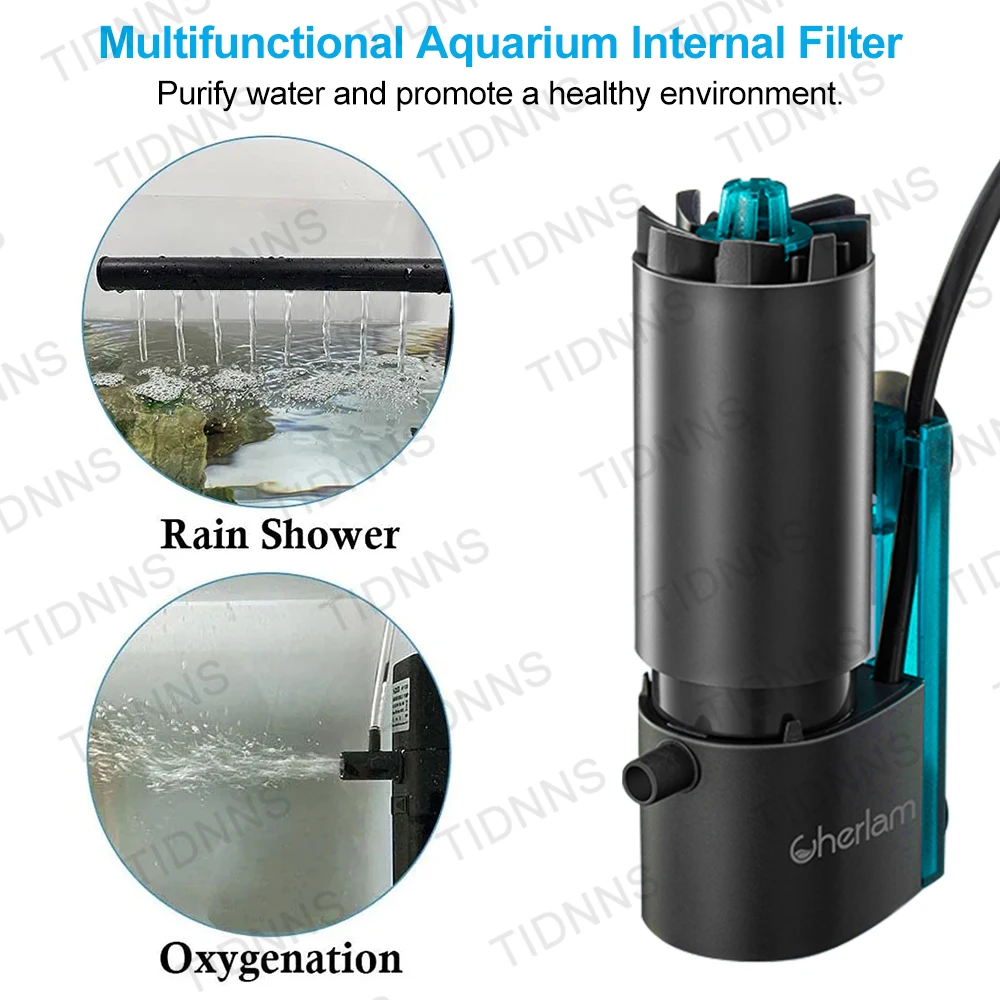 3w Fish Tank Electric Oil Removal Film Water Surface Mini Oil Film Processor Aquarium Oxygenation Silent Circulation Filter 220v