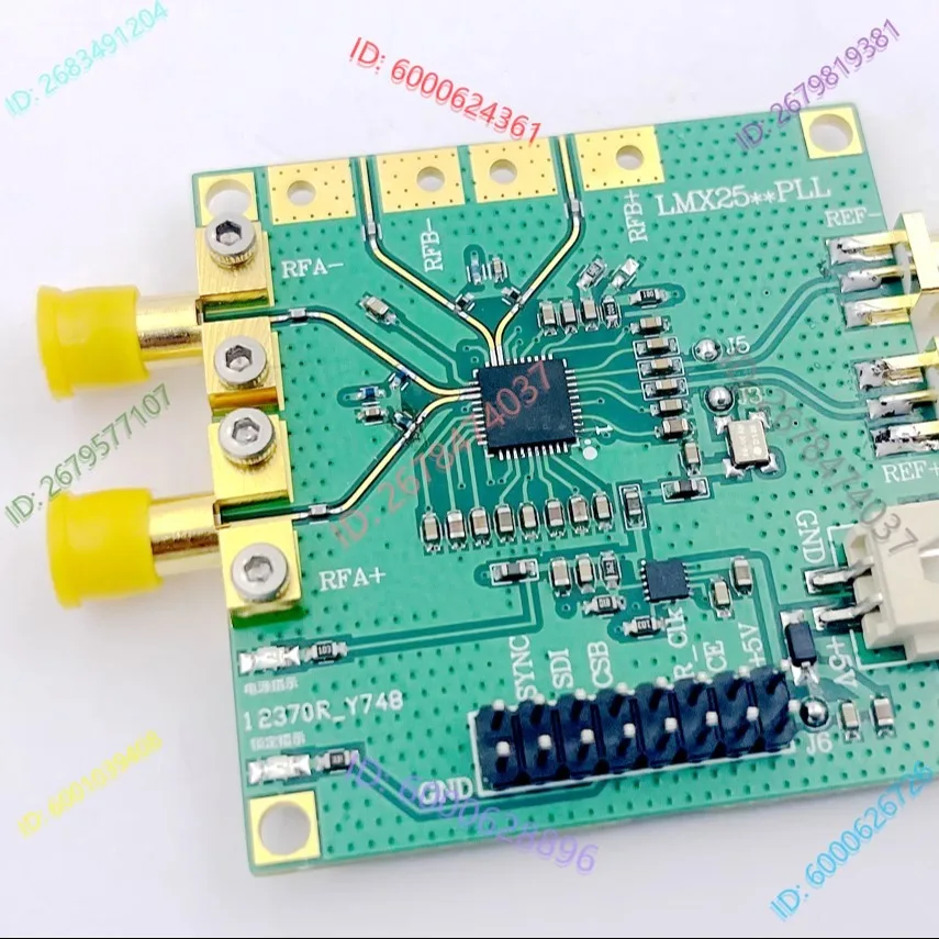 LMX2582 Frequency Source Module, Phase Locked Loop Low Noise 5.5GHz Broadband Output 2025, Support Sweep