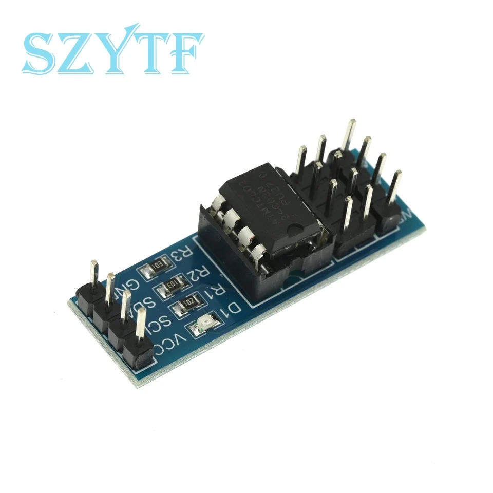 AT24C256 Serial EEPROM I2C Interface EEPROM Data Storage Module AT24C02 AT24C04 AT24C08 AT24C16 AT24C32 AT24C64 AT24C128