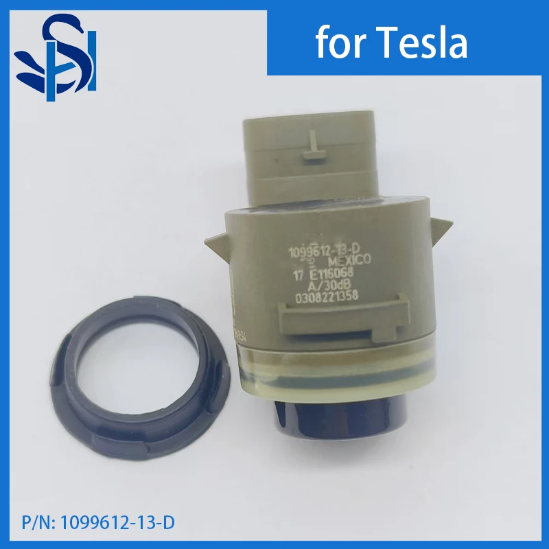 

1099612-13-D PDC Parking Sensor Bumper Ultrasonic Radar Color BLACK For 2020 TESLA MODEL X