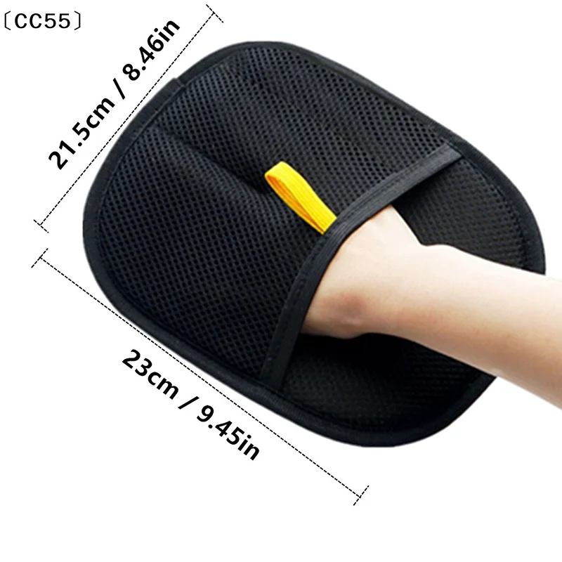 〔CC55〕Pet Electrostatic Hair Removal Gloves Double-sided Pet Grooming Gloves Bidirectional Brush Sticky Hair Artifact view 6