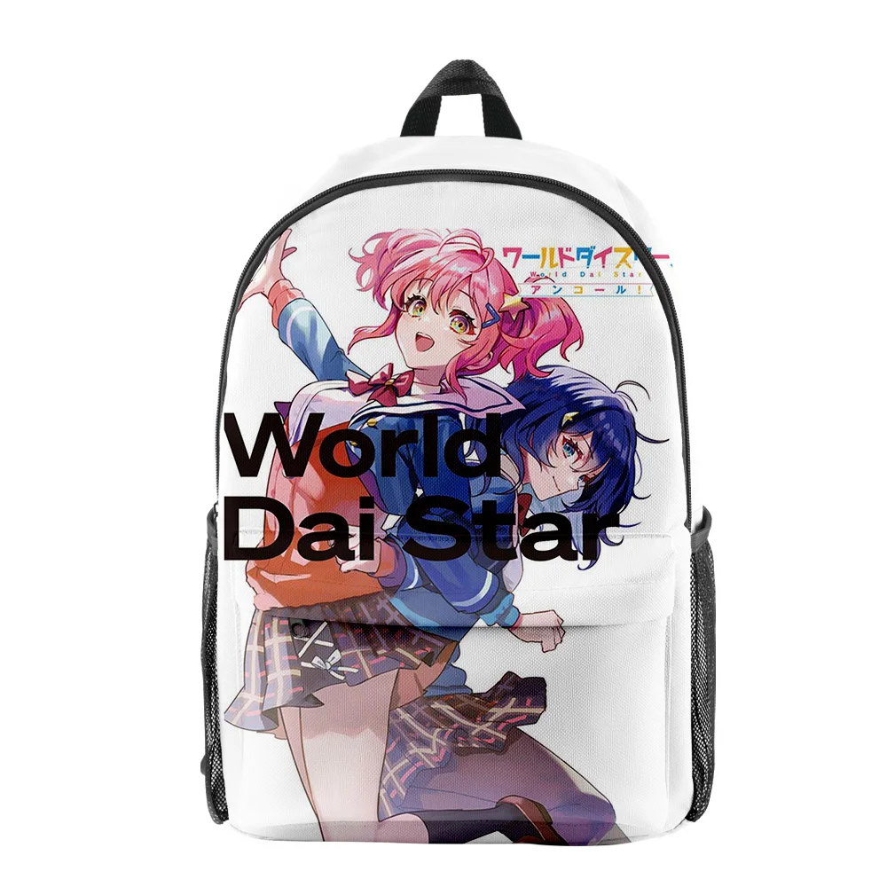 

World Dai Star Harajuku New Anime Backpack Adult Unisex Kids Bags Daypack Backpack School Anime Bags Back To School