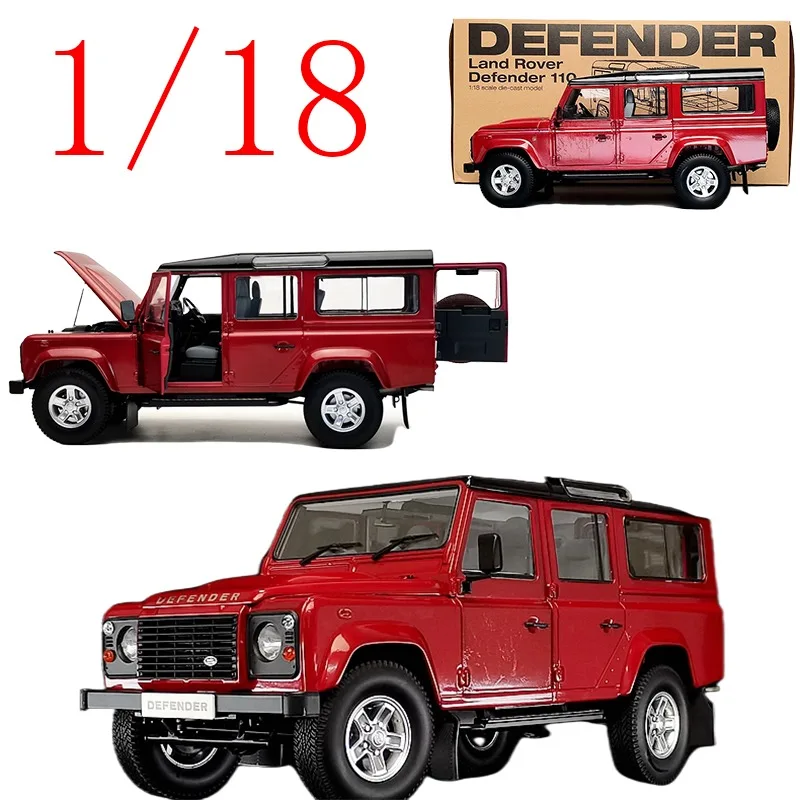 

Специальное предложение Flaw, литая под давлением модель автомобиля LandRover из сплава в масштабе 1/18, LandRover Guardian110, игра в подарок, оригинальная коробка игрушечного автомобиля