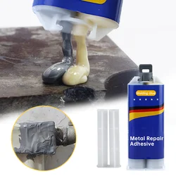 Pegamento de reparación de fundición de Metal, sellador resistente a altas temperaturas, Pegamento de soldadura en frío, adhesivo mágico de reparación de plástico, pegamento fuerte