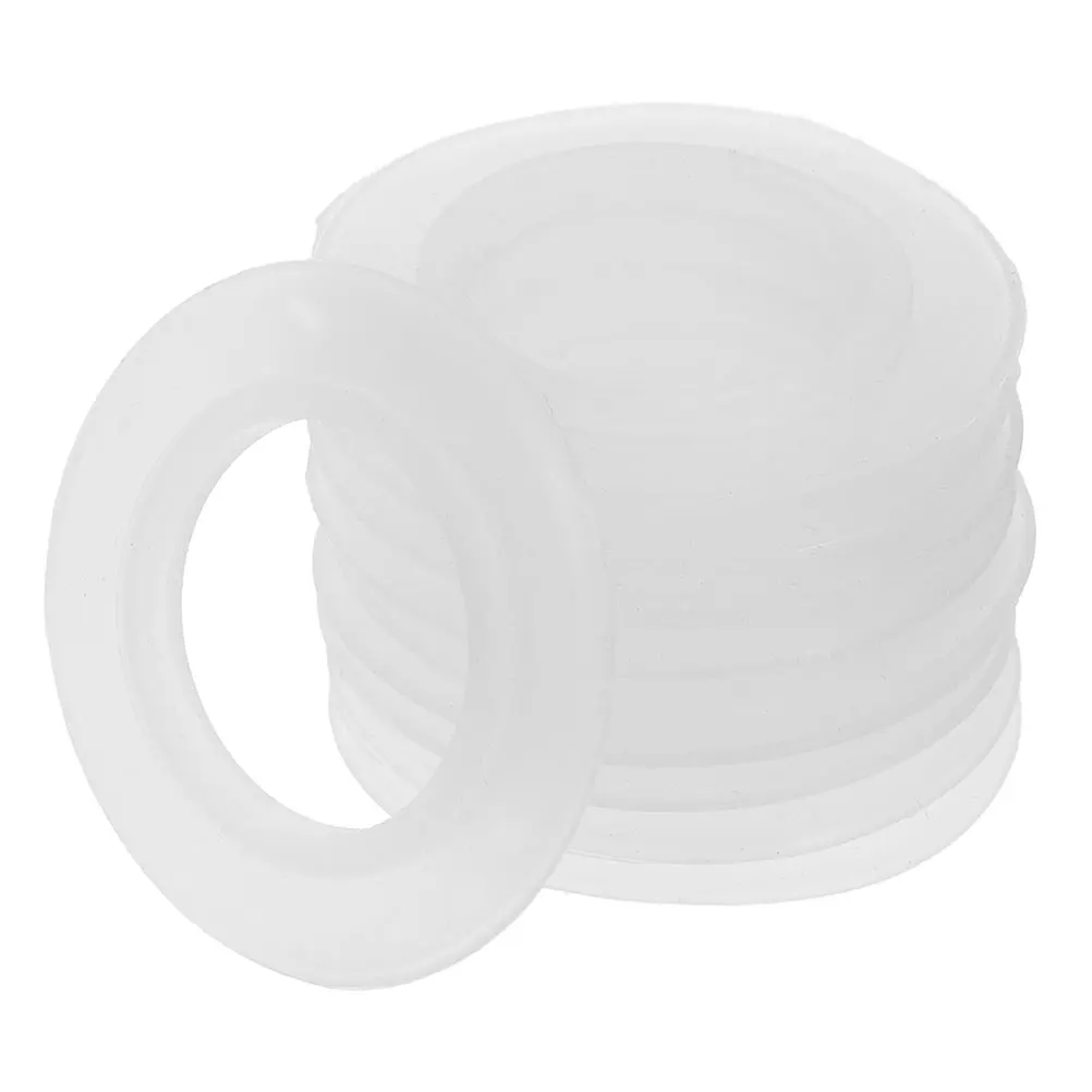20 قطعة حشية بالوعة السيليكون استبدال حوض النفايات ختم المطاط غسالات للحمام المطبخ ثقب أبيض المقابس متنوعة