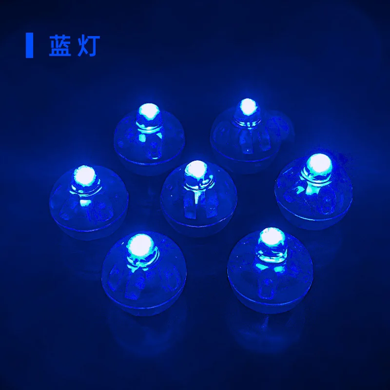 10Pcs Mini LED Balloon Light Colorful Flashing Luminous Tumbler Ball Lamp Lantern Light Christmas Wedding Party Decorations - view 3