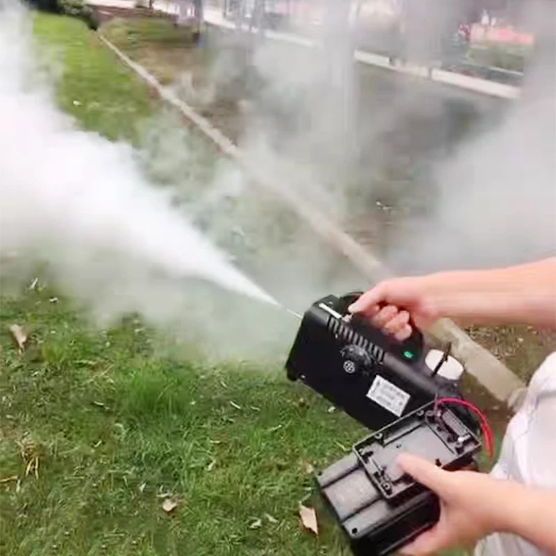 Car 12V Fog Machine Low Voltage Sprayer Outdoor Photography Portable Fog Machine Without Battery