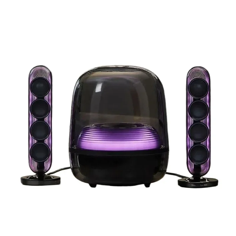 

Music Crystal Desktop Bluetooth Speaker, Black