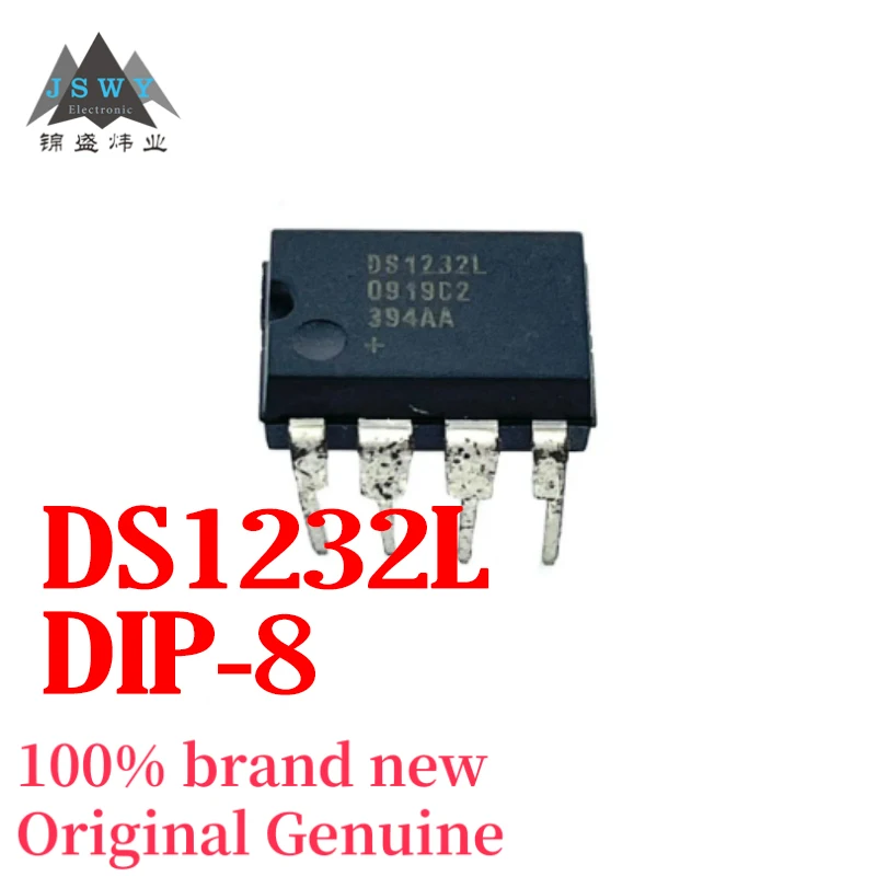 

(10/50pcs) DS1232L DS1232 DIP8 Integrated Circuit IC Brand New Authentic Large Stock Free Shipping