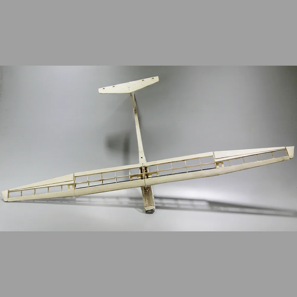 RC AirPlanes Laser Cut Balsa Wood Airplane Kit  Wingspan 1040mm GUPPY Glider Frame without Cover Model Building Kit