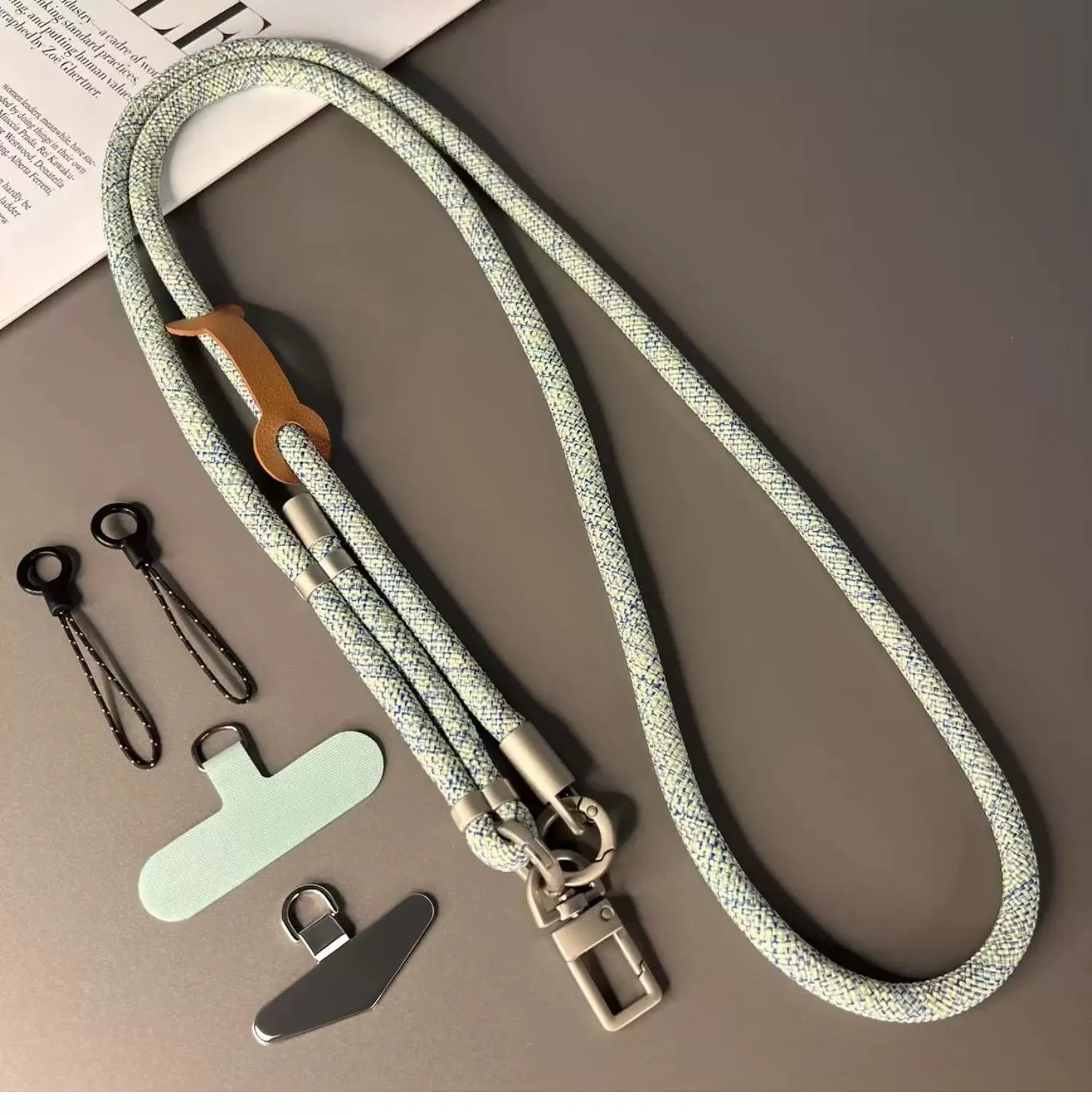 Adjustable High-End Crossbody Phone Lanyard