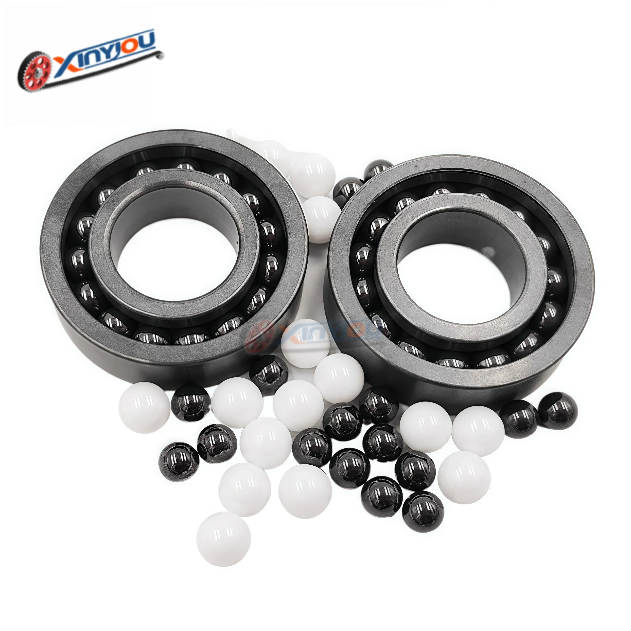 Silicon Nitride Full Ball Ceramic Bearings 605 606 608 609 625 628 626 604 Resistant to High Temperature Corrosion