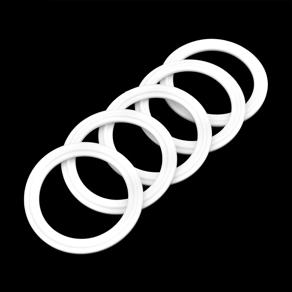 5 Stück PTFE-Dichtung – Sanitär-Lebensmittelqualität, auslaufsicher, hochreine Tri-Clamp-Dichtung für Getränke/Pharma mit 19 mm Rohren und 219 mm Außendurchmesser – Detail 5