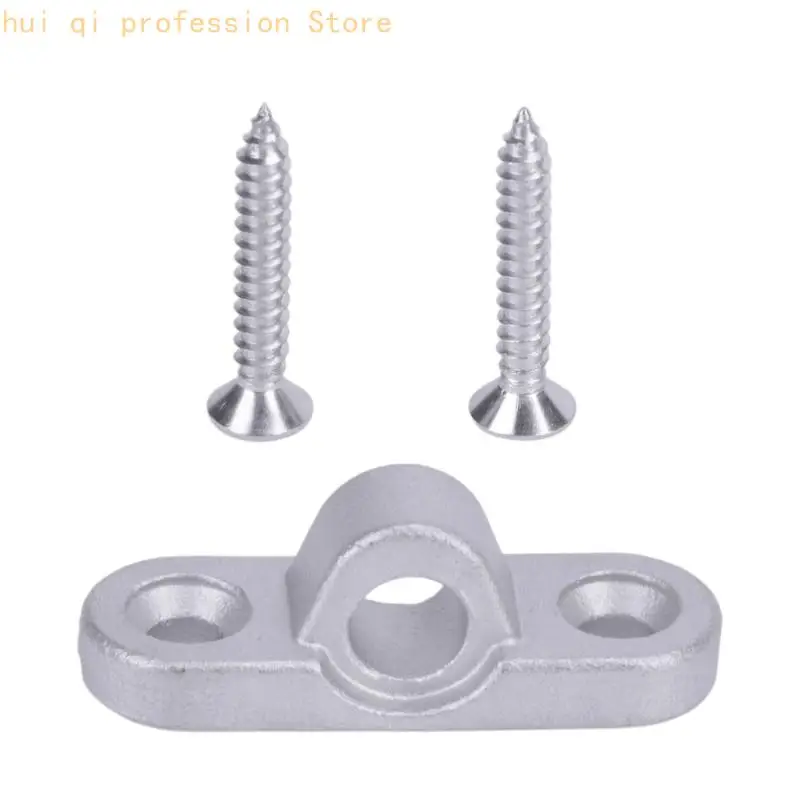 Wohnmobil-Schattenvorhang-Halterung, Clip, Wandösen für Markisen-Hardware, Edelstahl-Zelt-Markisen-Ösen H8WE – Detail 4