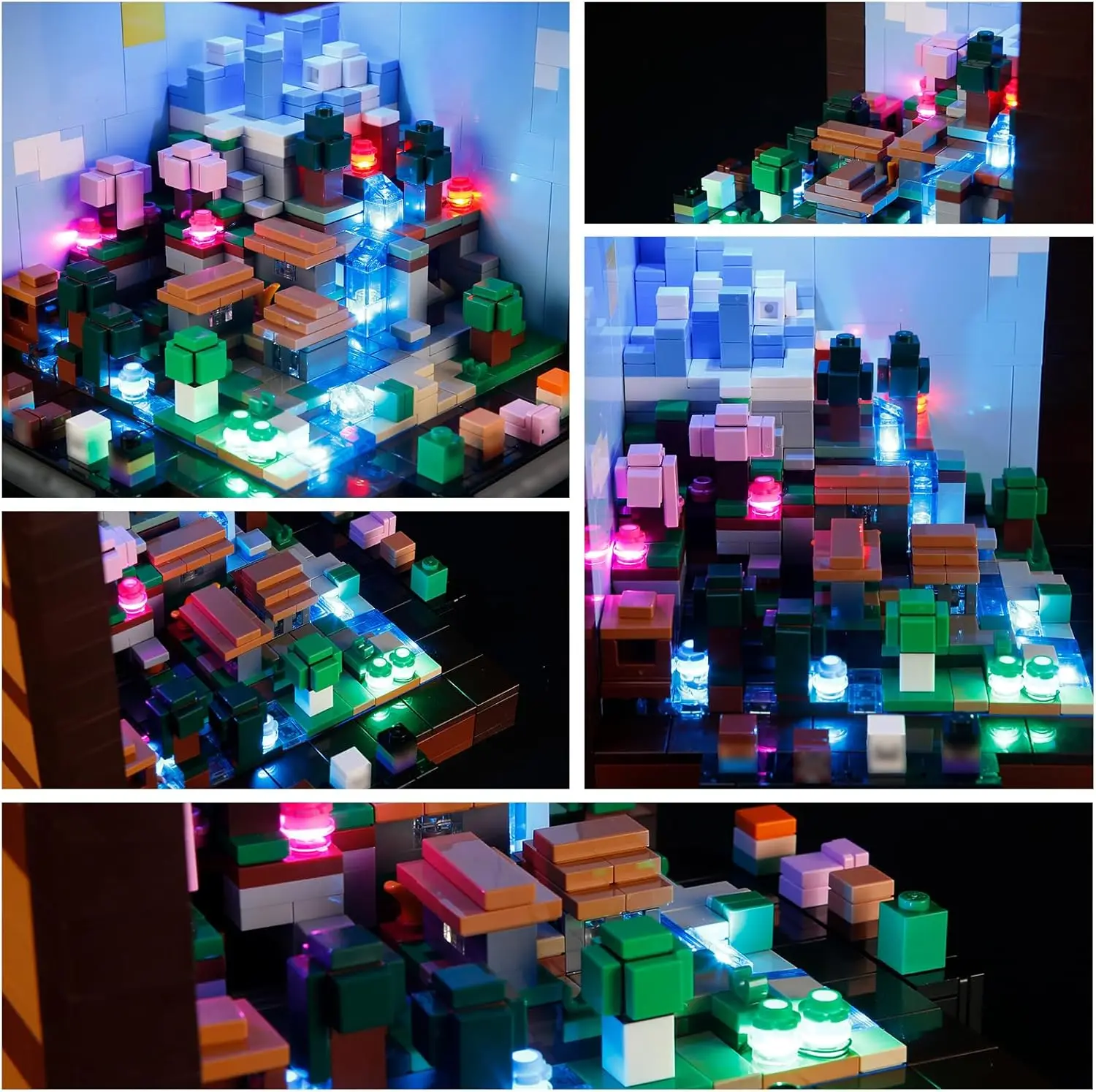 مصباح LED HPROSPER 5V (بدون نموذج) لطاولة الصياغة 21265 تضيء مكعبات البناء الخاصة بك مع صندوق البطارية #3