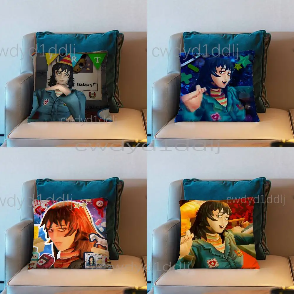 

M-Mouthwashing Anya Cushion Cover Pillow Cover Decor Pillowcase Printed Cushion Case For Couch