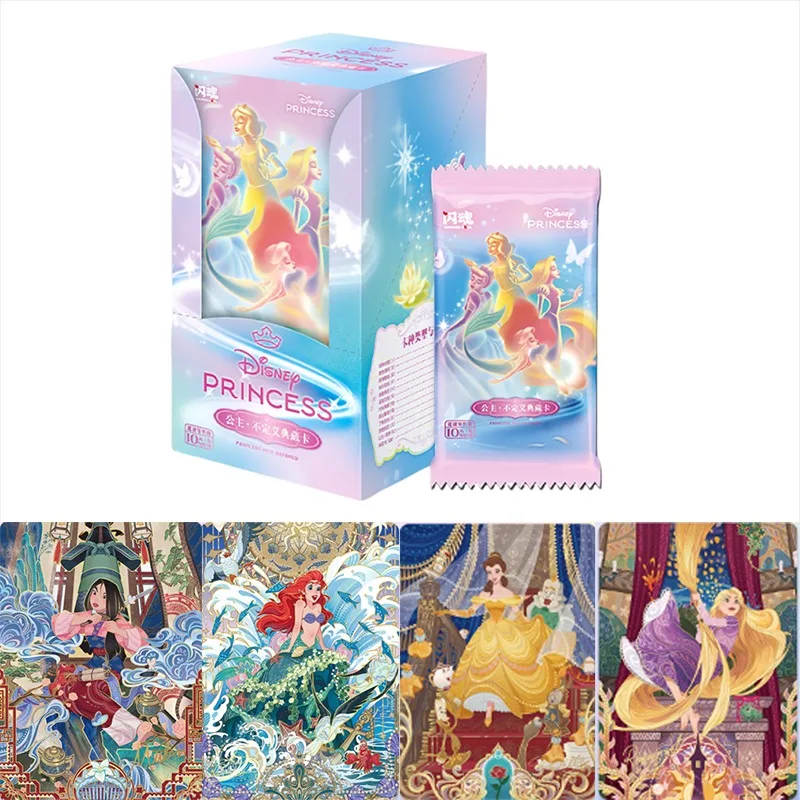 

SHINING SOUL Disney Princess Series Deluxe Collection Card Series 1 Exquisite Collectible Trading Cards Anime Peripheral Gifts
