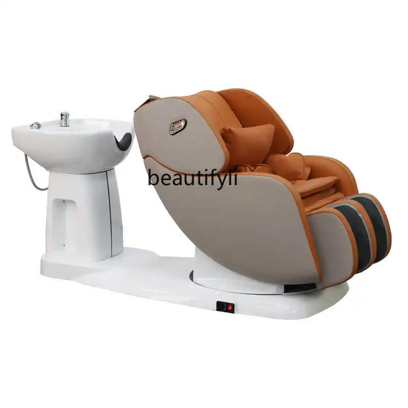 

Hair salon, fully automatic intelligent electric massage shampoo bed barber shop, dedicated