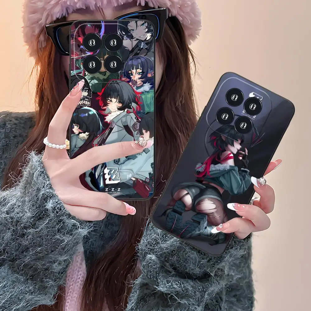 

Чехол для телефона Zenless Zone Zero Jane Doe для Xiaomi 15 14 13 12 Mi 11 T Ultra Lite Pro S X 5G с цветным принтом, защитный чехол