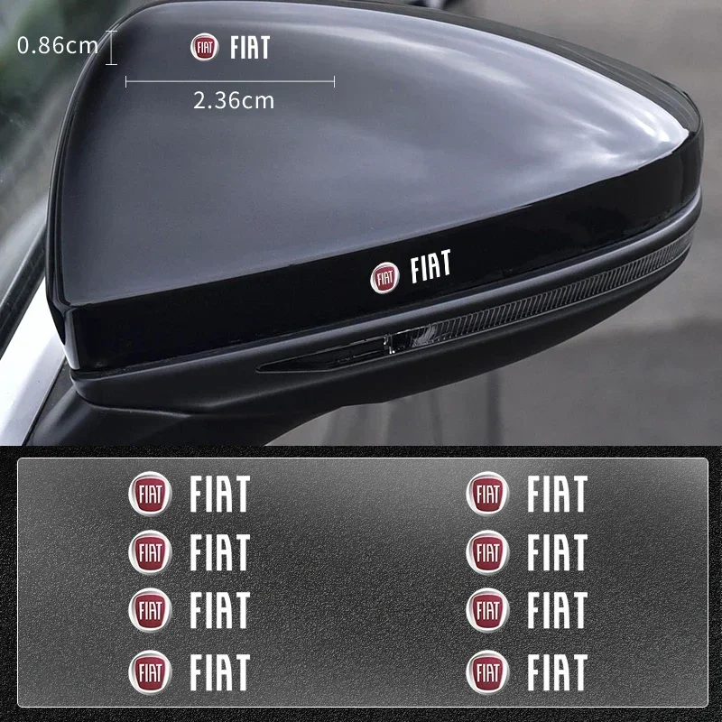 يمكن تطبيق ملصقات رفع النافذة ملصقات التحكم المركزية بشكل عشوائي لـ FIAT Abarth 500 Panda Bravo Punto Tipo Linea Freemont