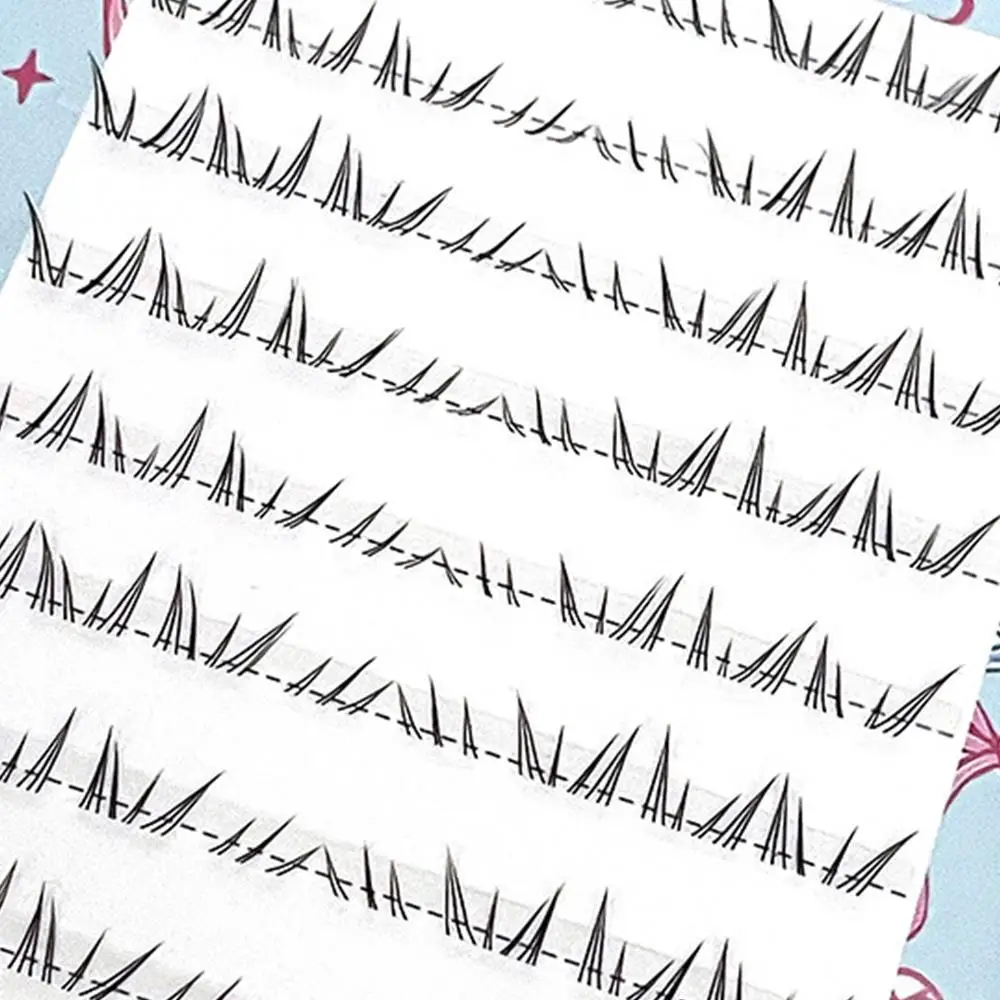 Natürliche Wimpernverlängerung, süße untere Wimpern, Wimperntransplantation, Cluster, Schwarz, Braun, weiches Zubehör, tägliche Make-up-Artikel unter der Wimpern