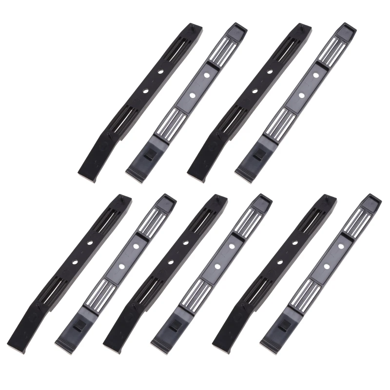 

5 Pairs 3.5"HDD Bracket hdd slide Rails with Left and Right bracket SSD Fixing Components for SSD docking s