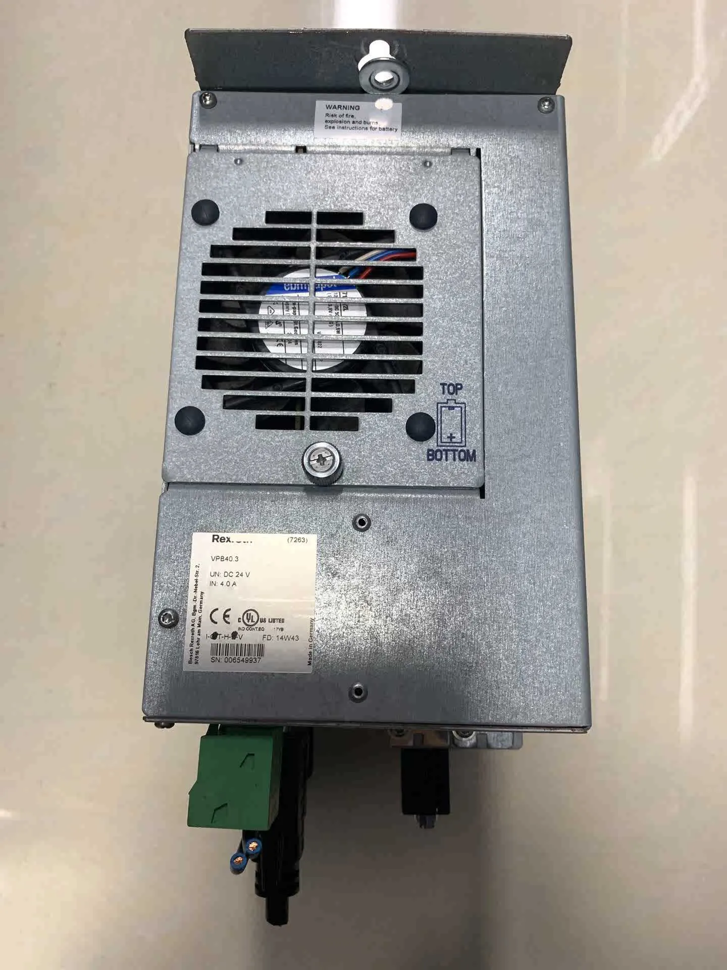 Сервопривод VPB40.3D1L-1G0NN-D1D-DN-NN-FW для Rexroth