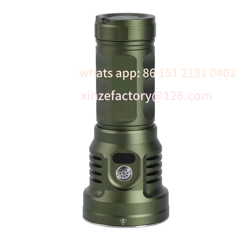 Customizable Torcia a Torcia in alluminio ricaricabile USB a 7 LED 21000 lumen 46950 Ricerca esterna e caccia