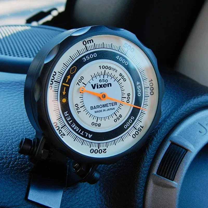 Vixen Professional High Precision Mechanical Altimeter Barometer Auto Mounted Japan Import for Automotive