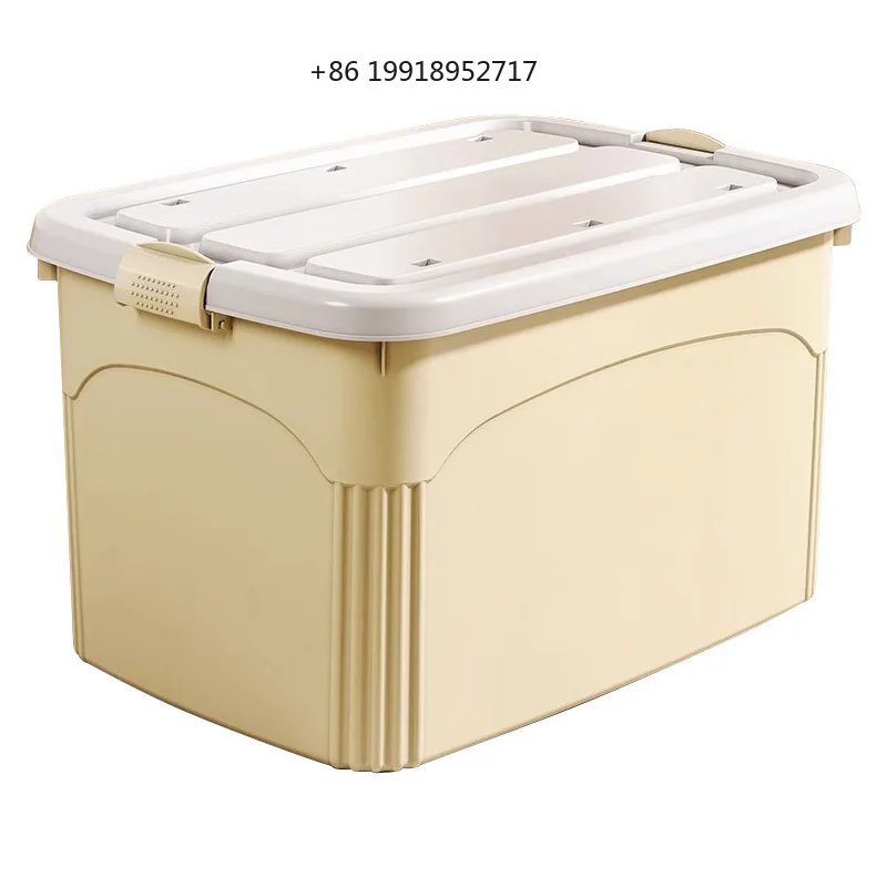Extra Large Thick Durable Collapsible Storage Box Clothes Blanket Organizer Toy Storage Bin Lidded Stackable Home Closet