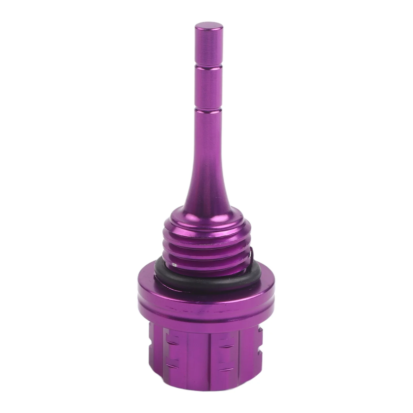 Motorcycle Oil Dipstick Hexagonal for plum Blossom CNC Aluminum Alloy Lightweight Suitable for Various Motorcycles