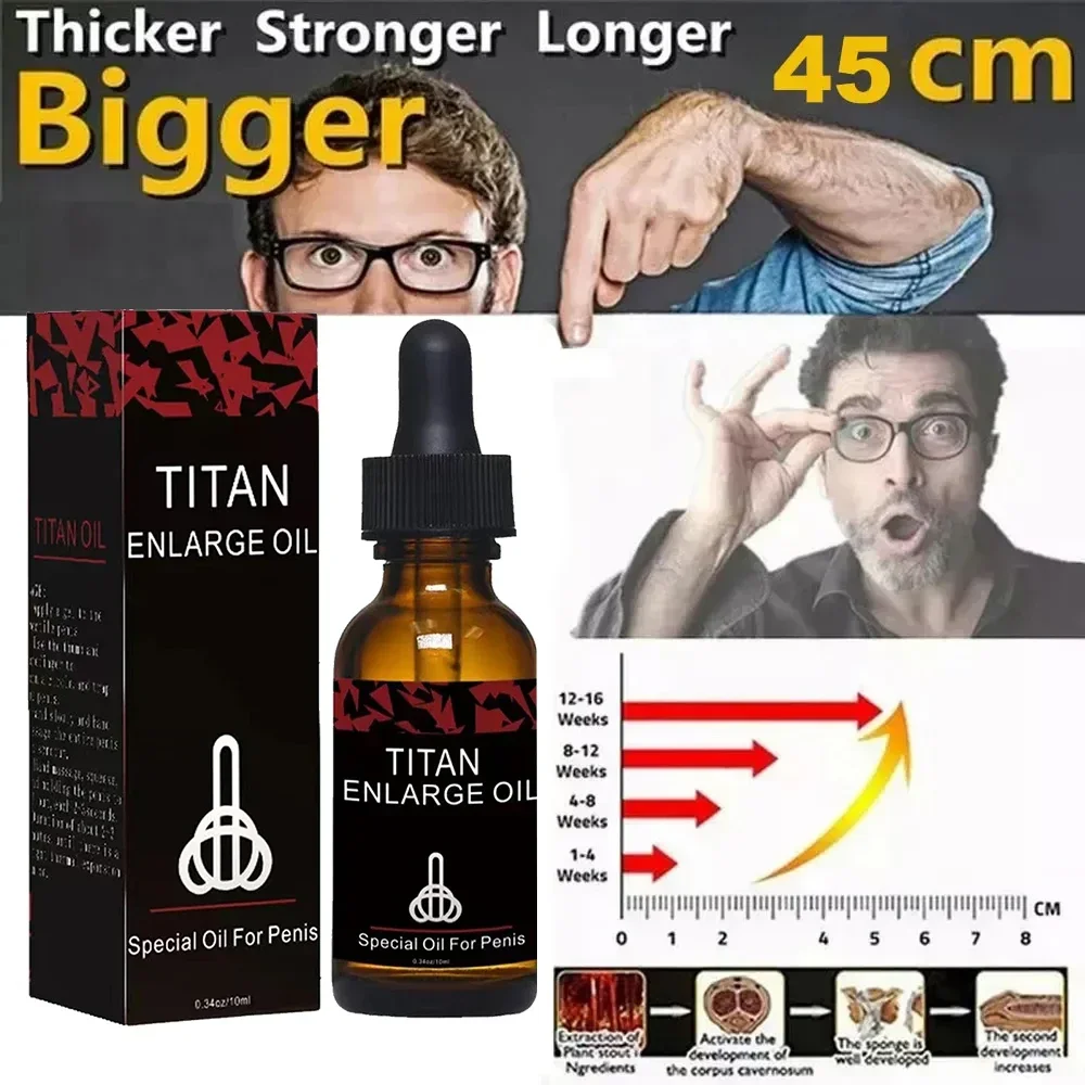 Penies Growth Thickening Enlargement Oil dla mężczyzn Big Dick Cock Erection Enhance Products Care Accelerates Penile Erectile