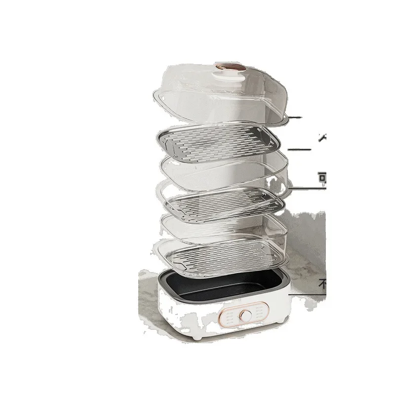 

Folding, Instant Steamer, Household, Small, Large Capacity, Three Layers