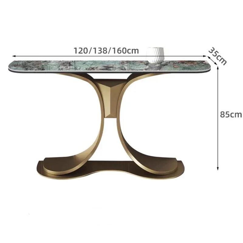 Simple Creative Consoletable Modern Premium Luxury Entryways Table Unique Mesa Recibidor De Pasillo Living Room Furniture
