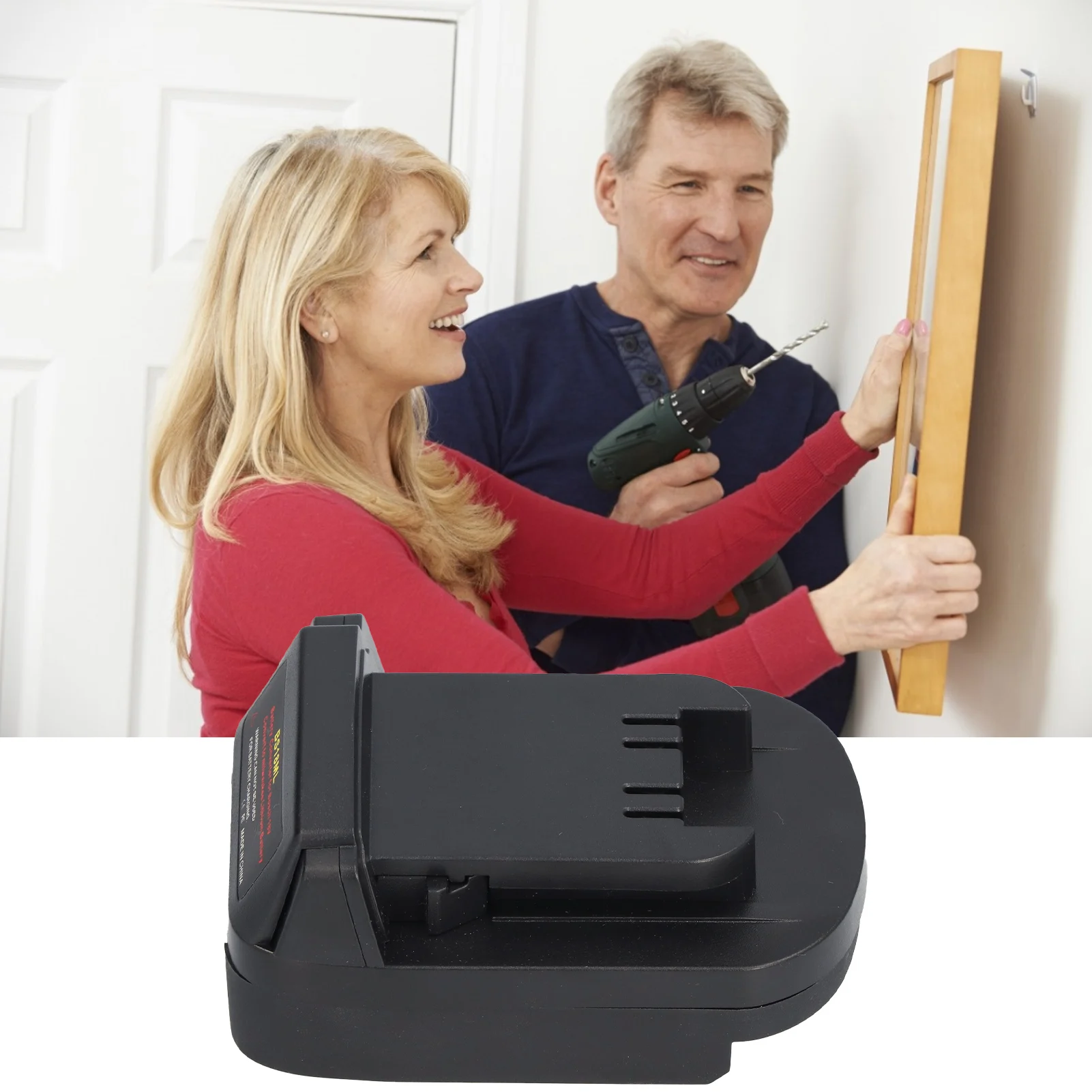 

Battery Adapter Converter for Bosch 18V to for Milwaukee Lithium Power Tool BS18ML