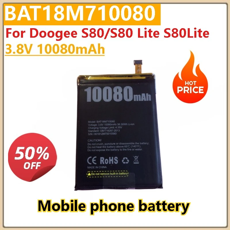 Brand New High Quality Replacement Mobile phone battery for DOOGEE S90 S30 S60 S70 S80 S40 S55 Lite S96 Pro