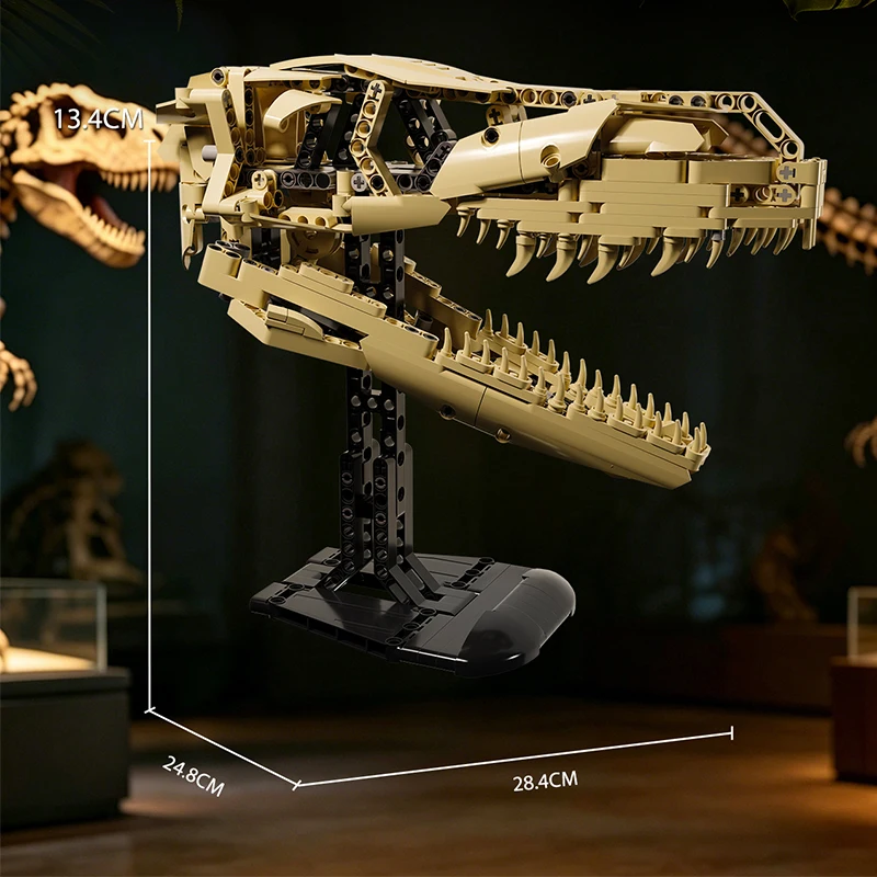 716 Elementów Zestaw Klocków d – Model Kit Dinosaur recenzja i cena
