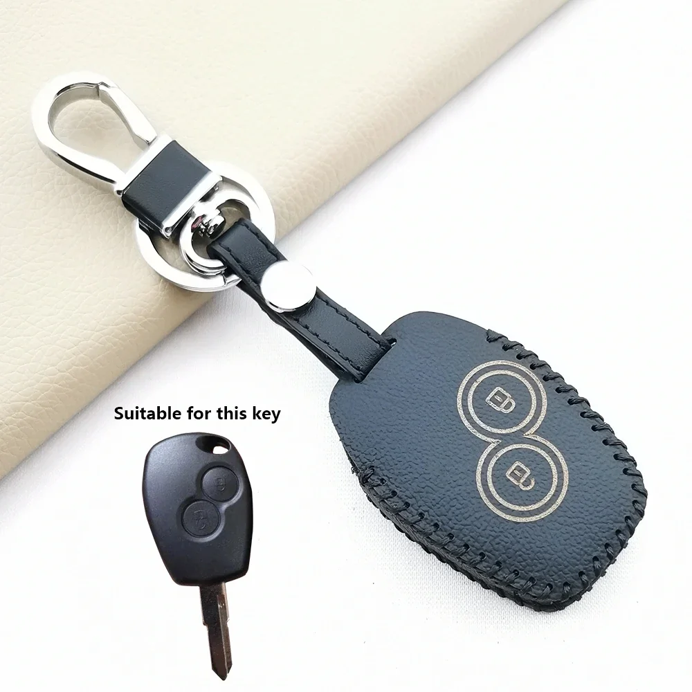 Car Remote Key Case Cover For Dacia Duster Sandero Stepway Logan For Renault Clio 3 2 Megane Modus Espace Laguna Traffic 2Button