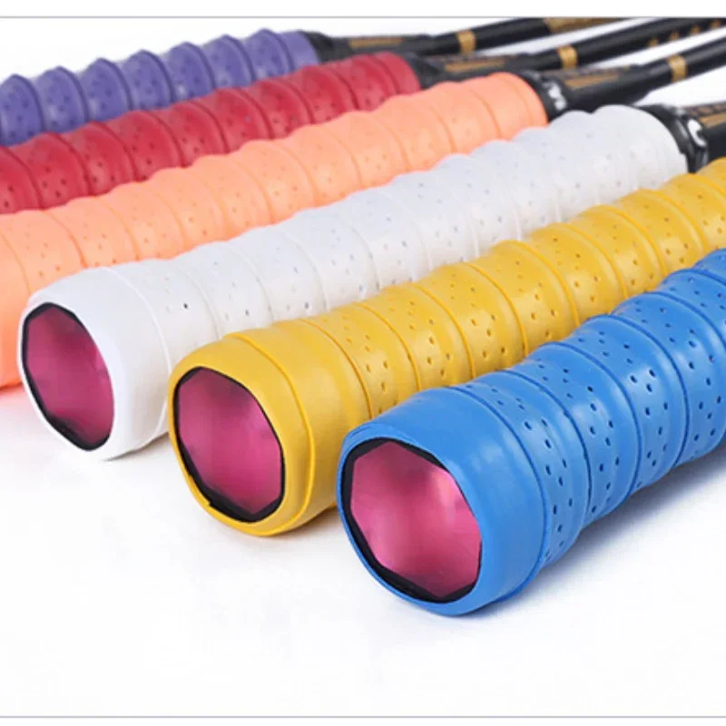1 قطعة تنس Overgrips الشريط المضادة للانزلاق دراجة المقود الرياضة مضرب بدمنتون القبضات العصابة الصيد قضبان أكثر من GripSweat الفرقة